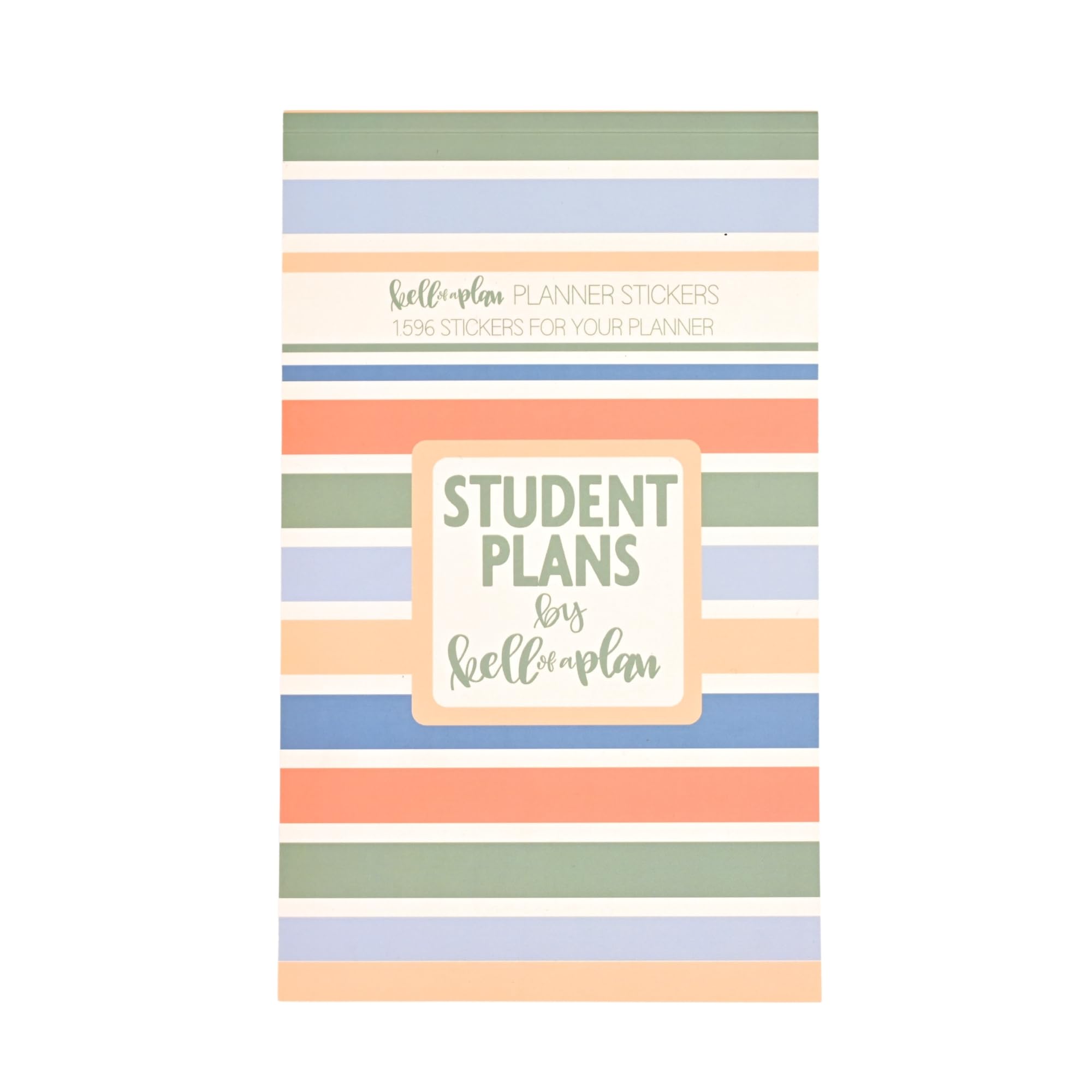 kellofaplan Livre d'autocollants pour plans d'étudiants, autocollants fonctionnels pour planificateur d'année scolaire, fournitures éducatives décoratives pour étudiants et parents