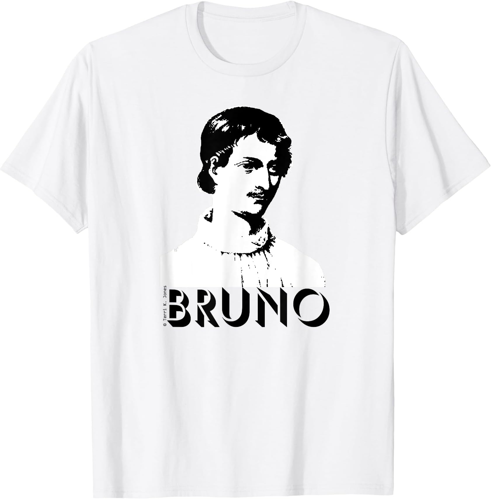 Giordano Bruno Italian Friar Cosmologist Philosopher T-shirt T-Shirt