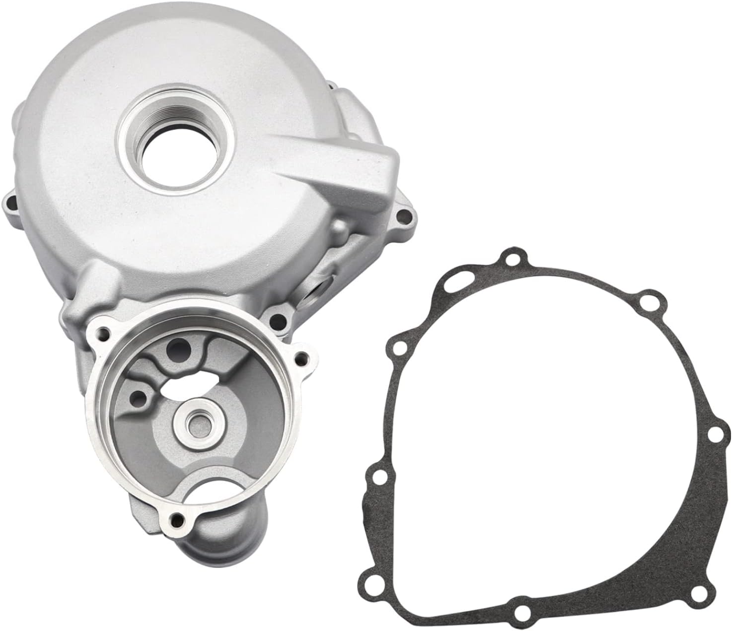 FZJDSD Left Side Engine Stator Magneto Cover Case w/Gask Compatible with Suzuki DRZ400 E S SM 2002-2020 11483-29F00