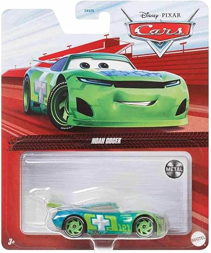 Miniatura 2 de Disney Cars Toys Noah Gocek - Vehículos de personajes fundidos a presión, miniatura, juguetes coleccionables de autos de carreras basados en