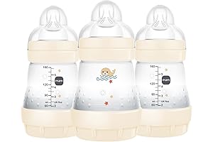 MAM Easy Start Anti-Colic Baby Bottle: Prevent Gas and Colic for Happy Babies