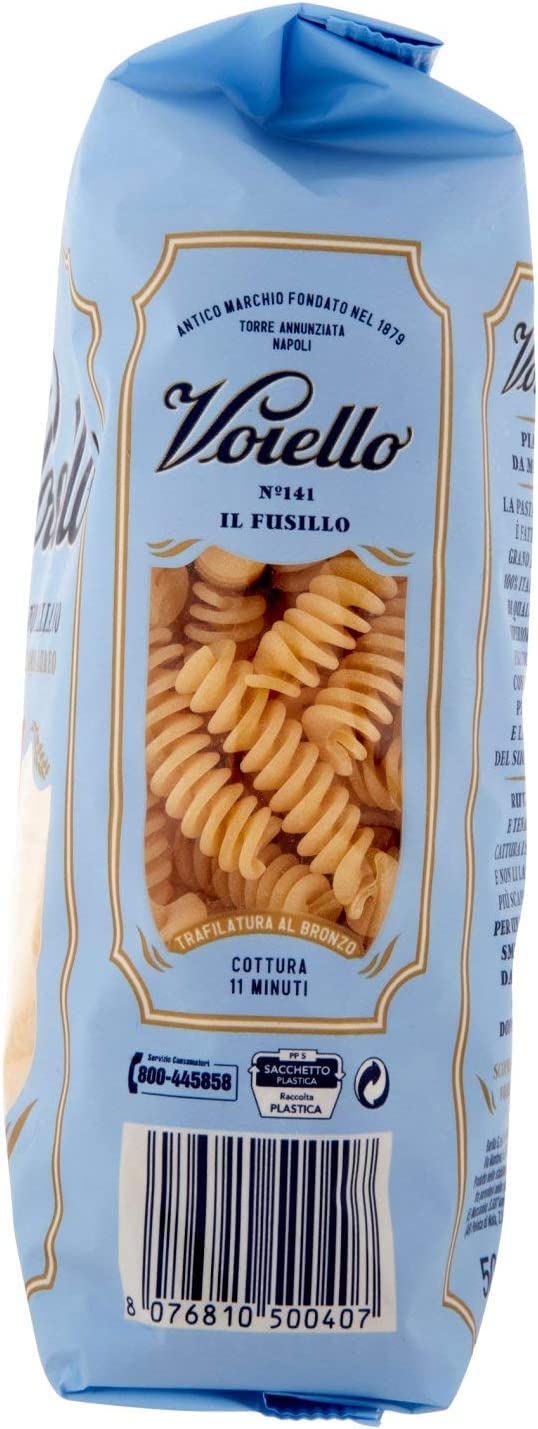 Italian Gourmet Fusilli N.141 pâtes italiennes 20 x 500g