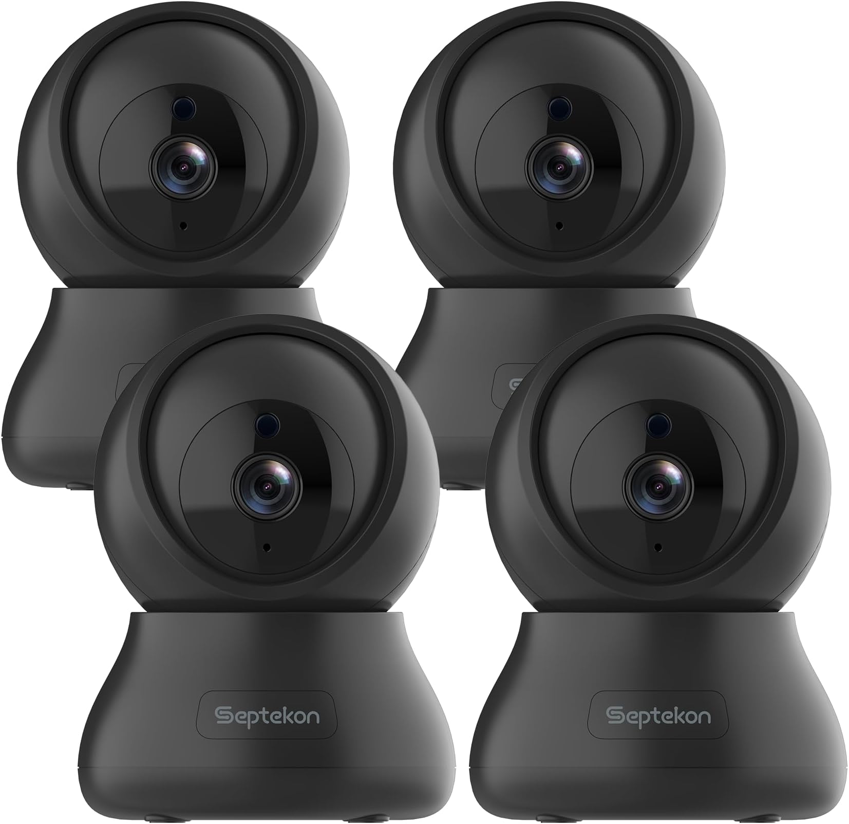 Amazon.com : 2K Security Cameras for Home Security 4Pack,4MP WiFi ...