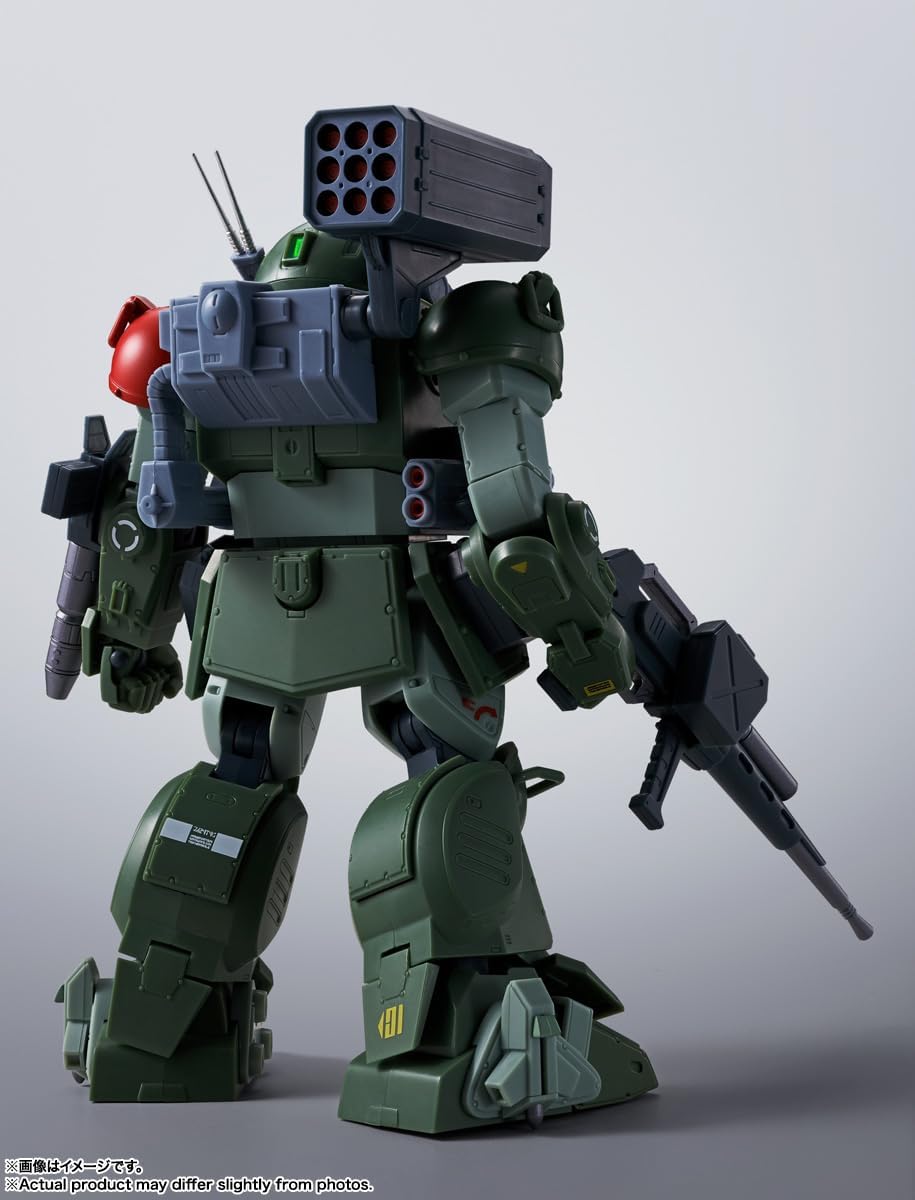 BANDAI SPIRITS(バンダイ スピリッツ) HI-Metal R Armored Trooper Votoms Scope Dog Red Shoulder Custom, Approx. 6.5 inches (165 mm), PVC & ABS & Die Cast Pre-Painted Action Figure