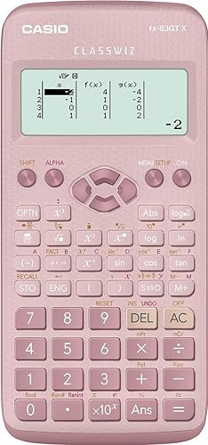 Miniatura 1 de Nueva calculadora científica Casio FX-83GTX rosa