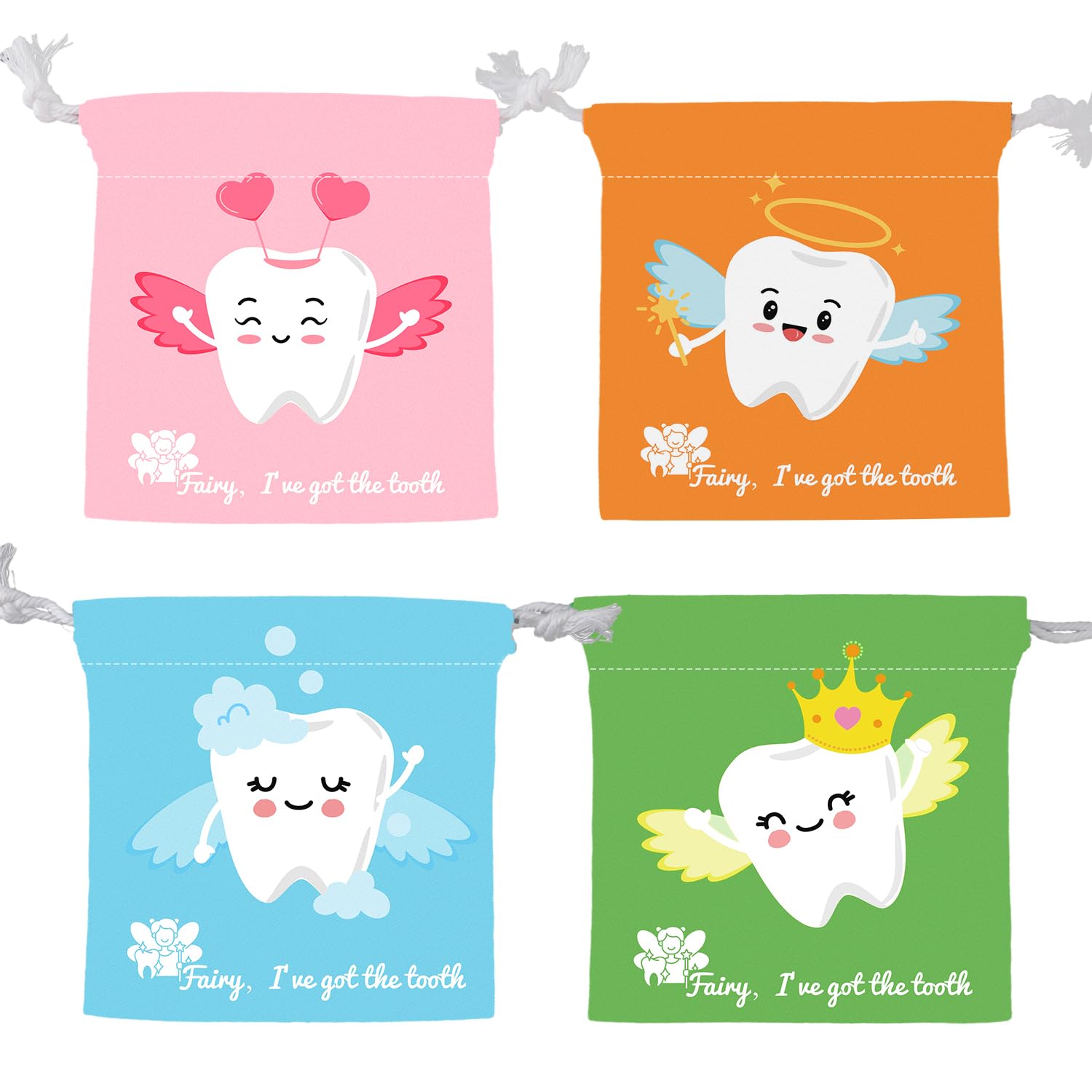 Pièce de Fée des Dents, 6 Pièces Scintillante Pièce en Or Commémorative, Pièces Dent Fairy