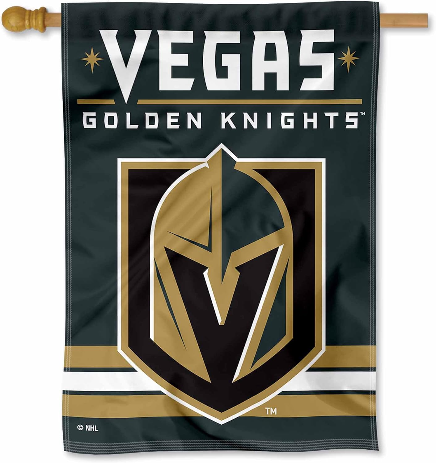 Vegas Golden Knights Two Sided House Flag