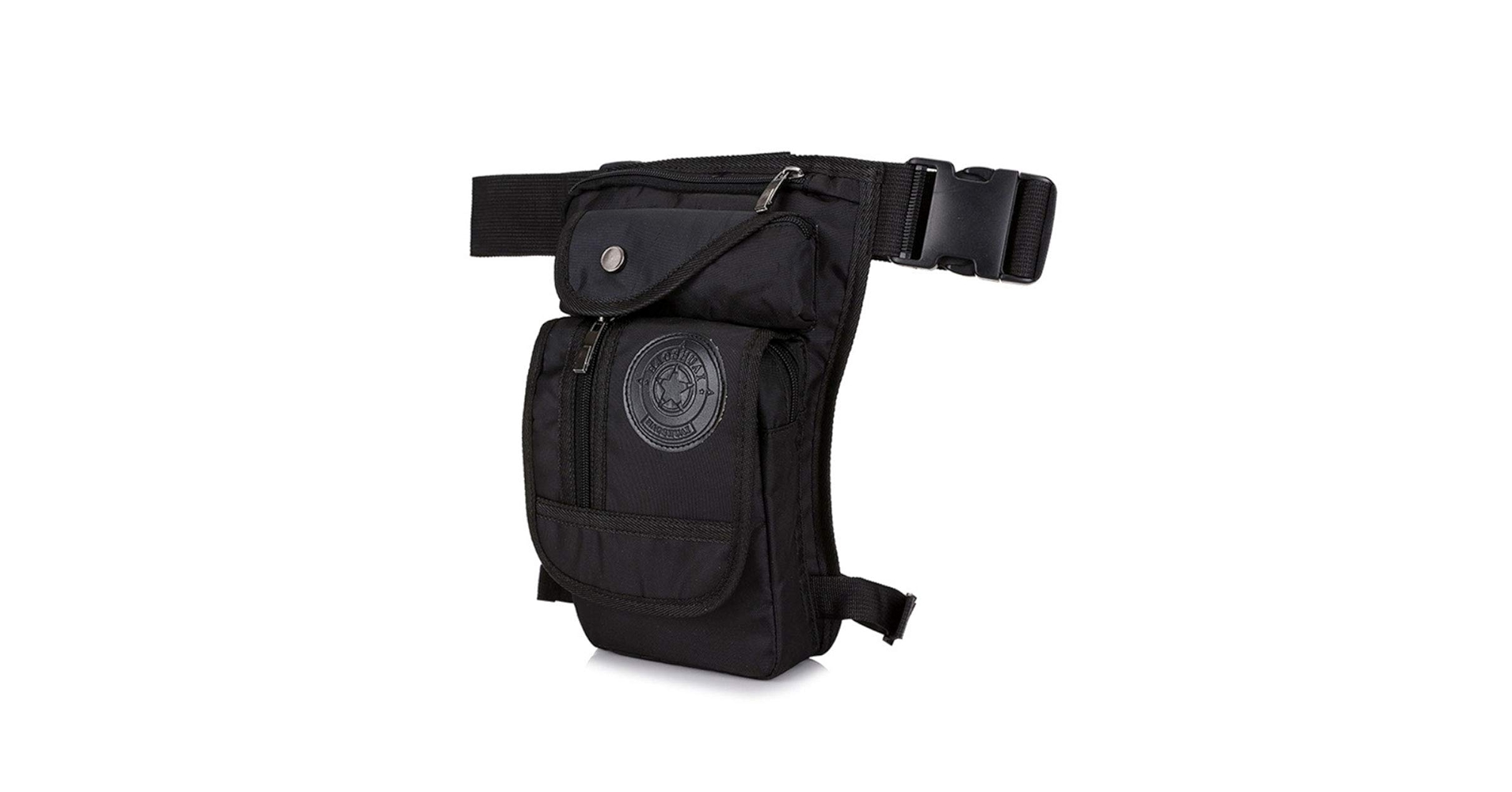 Amazon.com | KPYWZER Nylon Thigh Drop Leg Bag for Men Women