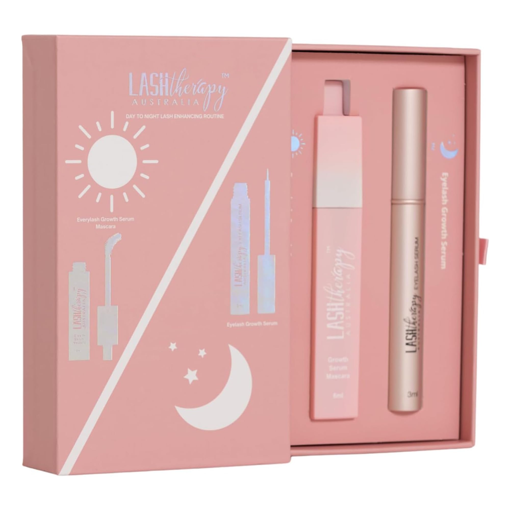 Day to Night Bundle Eyelash Growth Serum + Every Lash Growth Serum