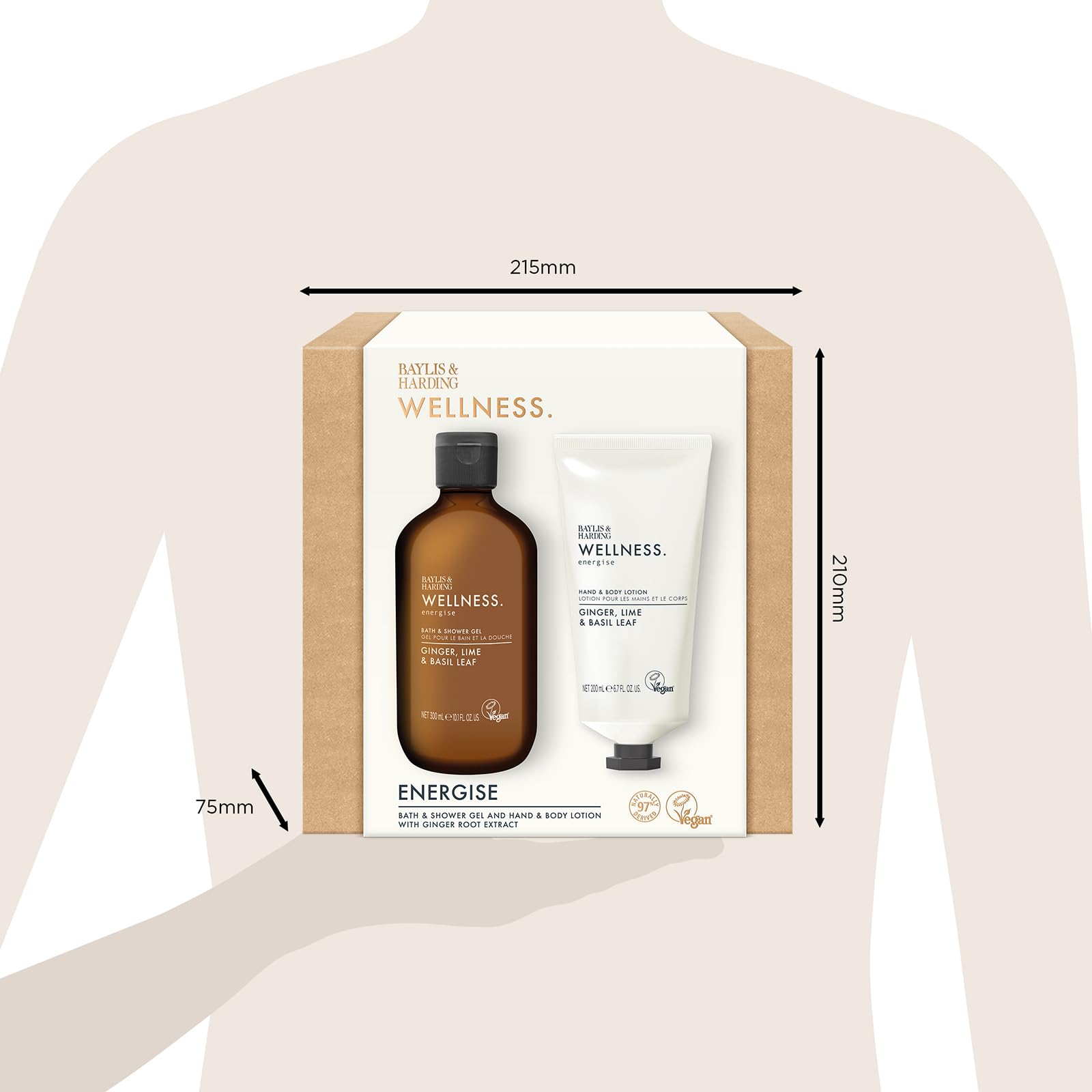 Baylis & Harding Wellness Luxury Body Care Gift Set (Pack of 1
