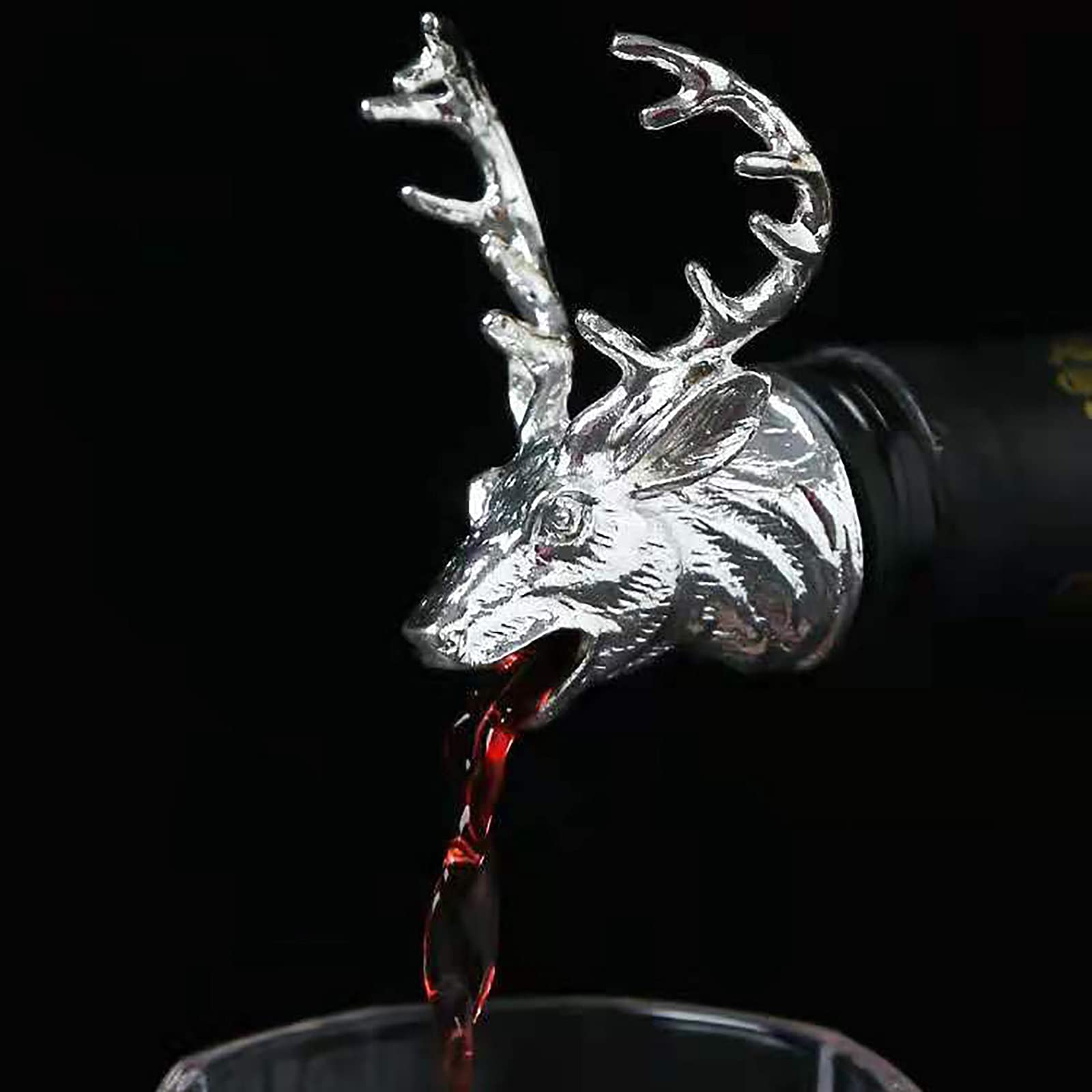 Pourers For Spirits, 6pack Stainless Steel Freeflow Liquor Spirits Pourer