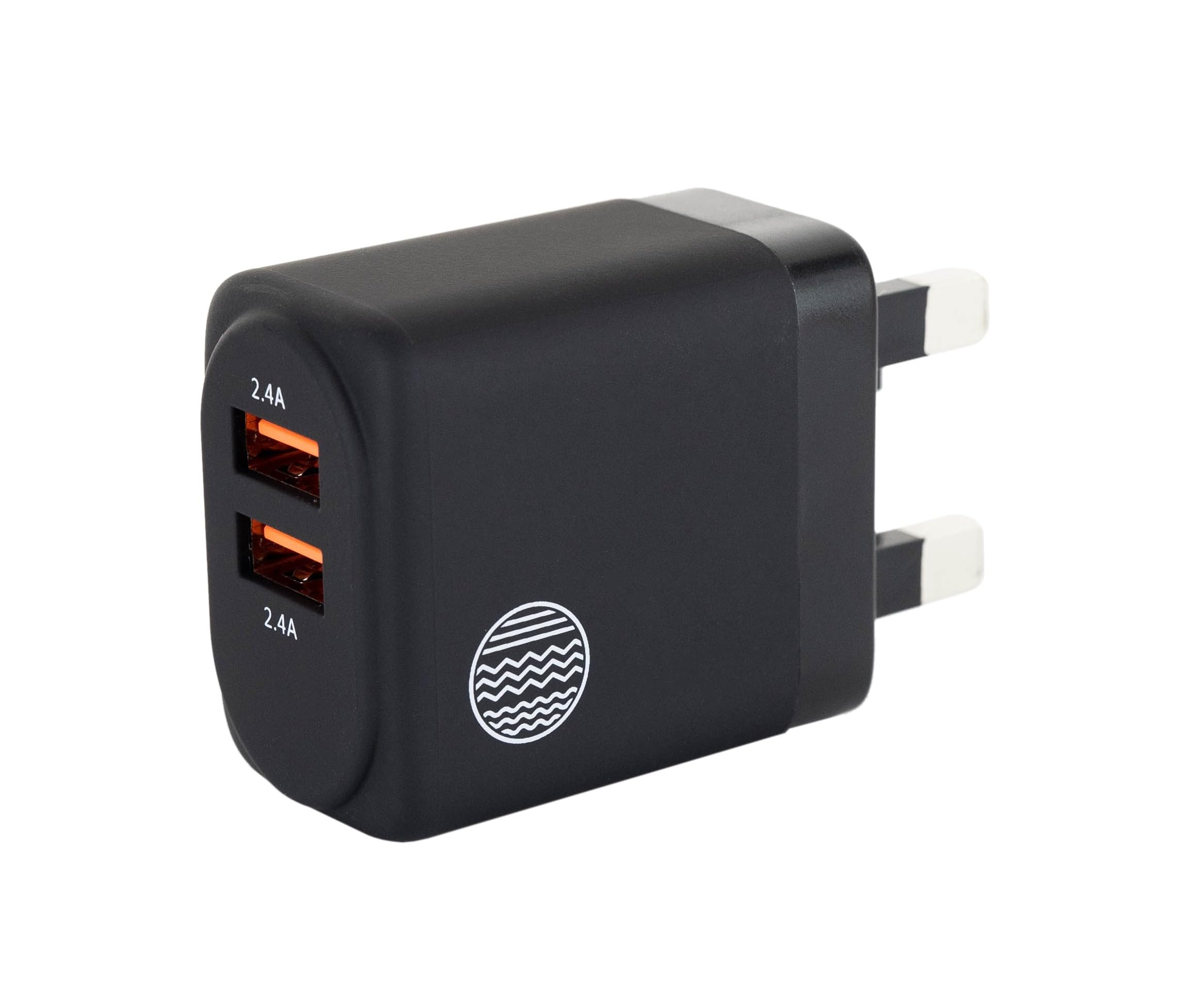 B&Q -  24W Dual Usb-A Wall Charger (Uk Port)