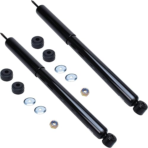 Miniatura 284 de Detroit Axle - Kit de suspensión delantera de 10 piezas para Chevy Aveo Aveo5 Pontiac G3 Wave 2 Ready Struts Assembly 2 Enlaces de barra