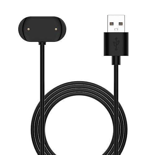 Miniatura 2 de Cable de carga de repuesto compatible con Amazfit GTR4GTR4 ProGTS4GTR3GTR3 ProGTS3T-Rex 2 (A2169)T-Rex Ultra Smart Watch Cable de carga USB