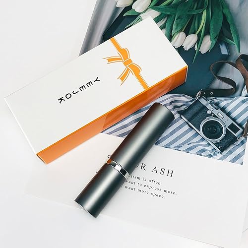 Miniatura 4 de Yeejok - Botella de perfume recargable para viajes, portátil, fácil de recargar, botella de bomba de perfume para hombres y mujeres con contenedor