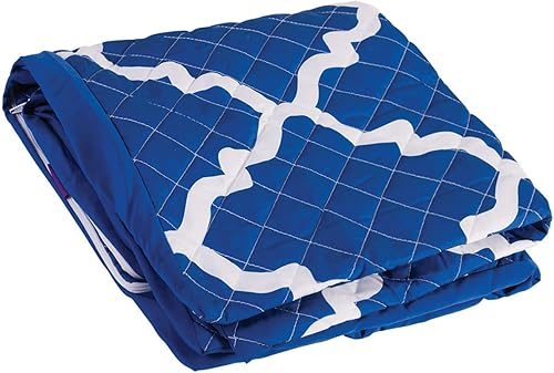 HealthSmart Premium - Funda para cuña de cama hipoalergénica y ultrasuave, 555-9038-2400, Cubierta, Azul Marroquí, 1