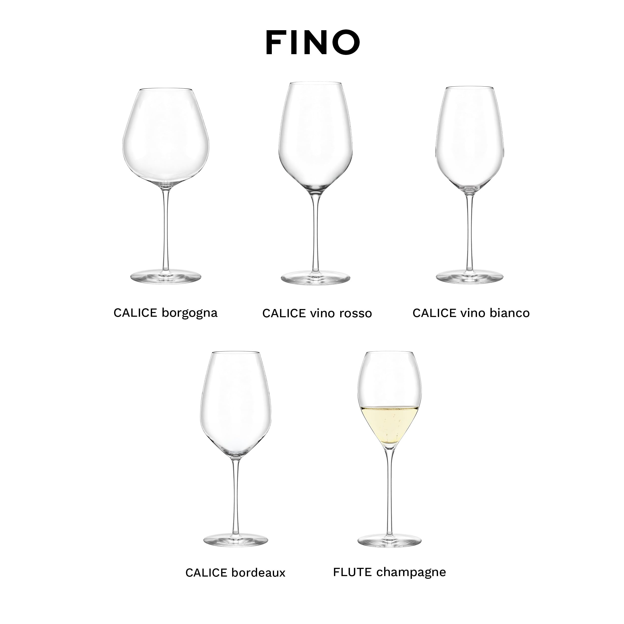 Stölzle Lausitz Bicchieri da Champagne Fino Set di 2, 425 ml – Calici Eleganti per Spumante, Prosecco & Champagne – Bicchieri in Cristallo – Lavabili in Lavastoviglie & Resistenti, Made in Germany