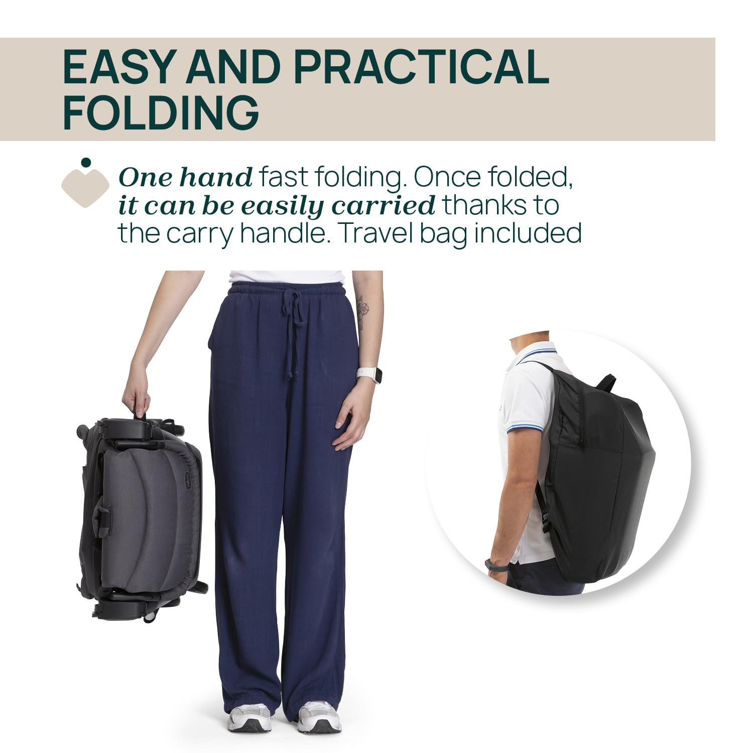 Chicco WE 2 Cochecito Ligero,Plegable de 0 Meses hasta 22 kg,Cochecito de Viaje, Cochecito Ligero para Avión,Reclinable con Posición de Sueño,Arnés Acolchado,Cubierta Compacta y Paraguas Protector