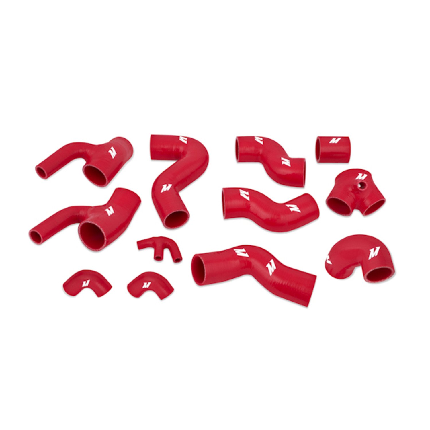 Mishimoto Silicone Turbo Hose Kit - fits Audi S4 / S6 B5 2.7 TT - Red