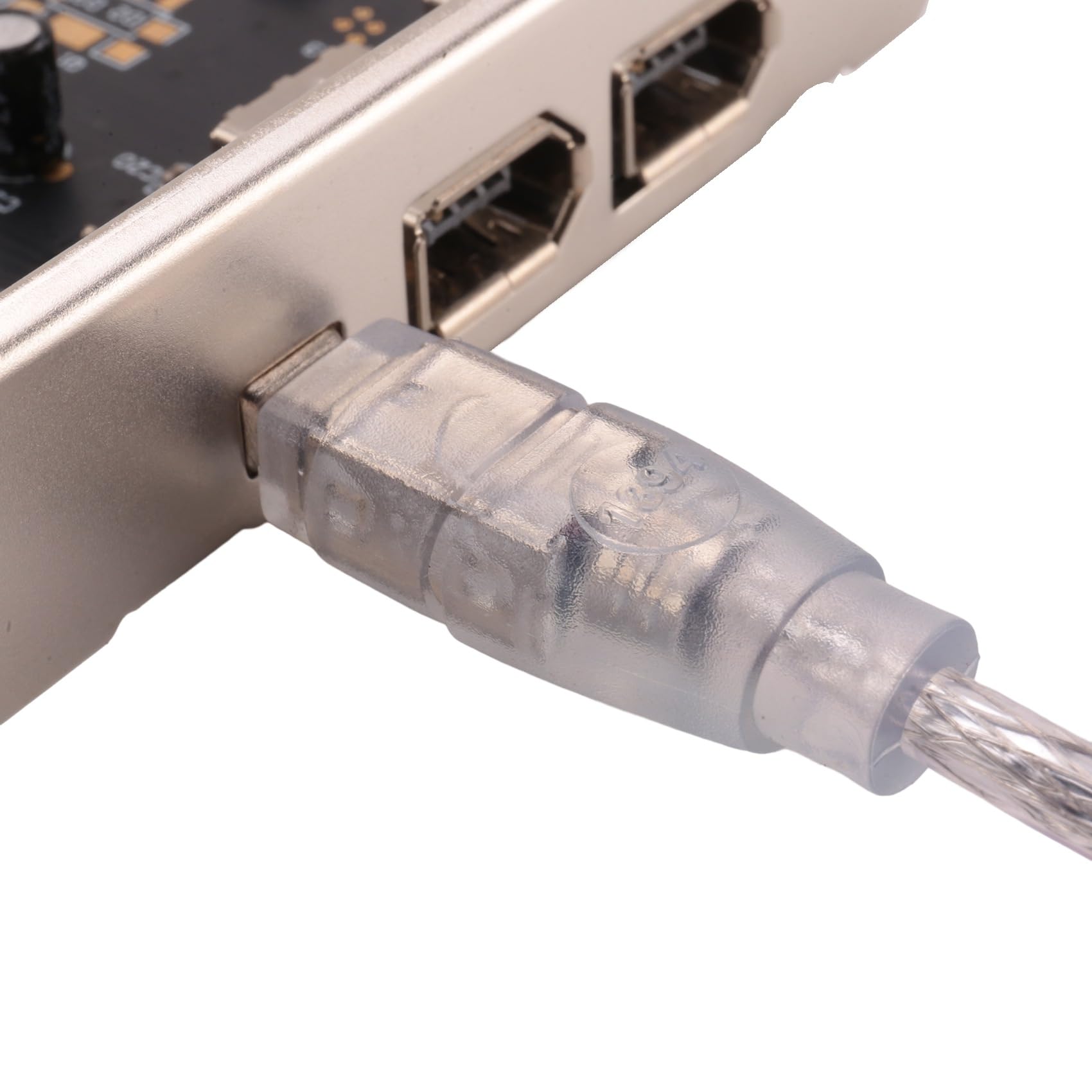 Pasuihcay 3 Port IEEE 1394 Firewire Card PCI Firewire Adapter IEEE 1394 PCI Controller Card for Desktop PC, Black