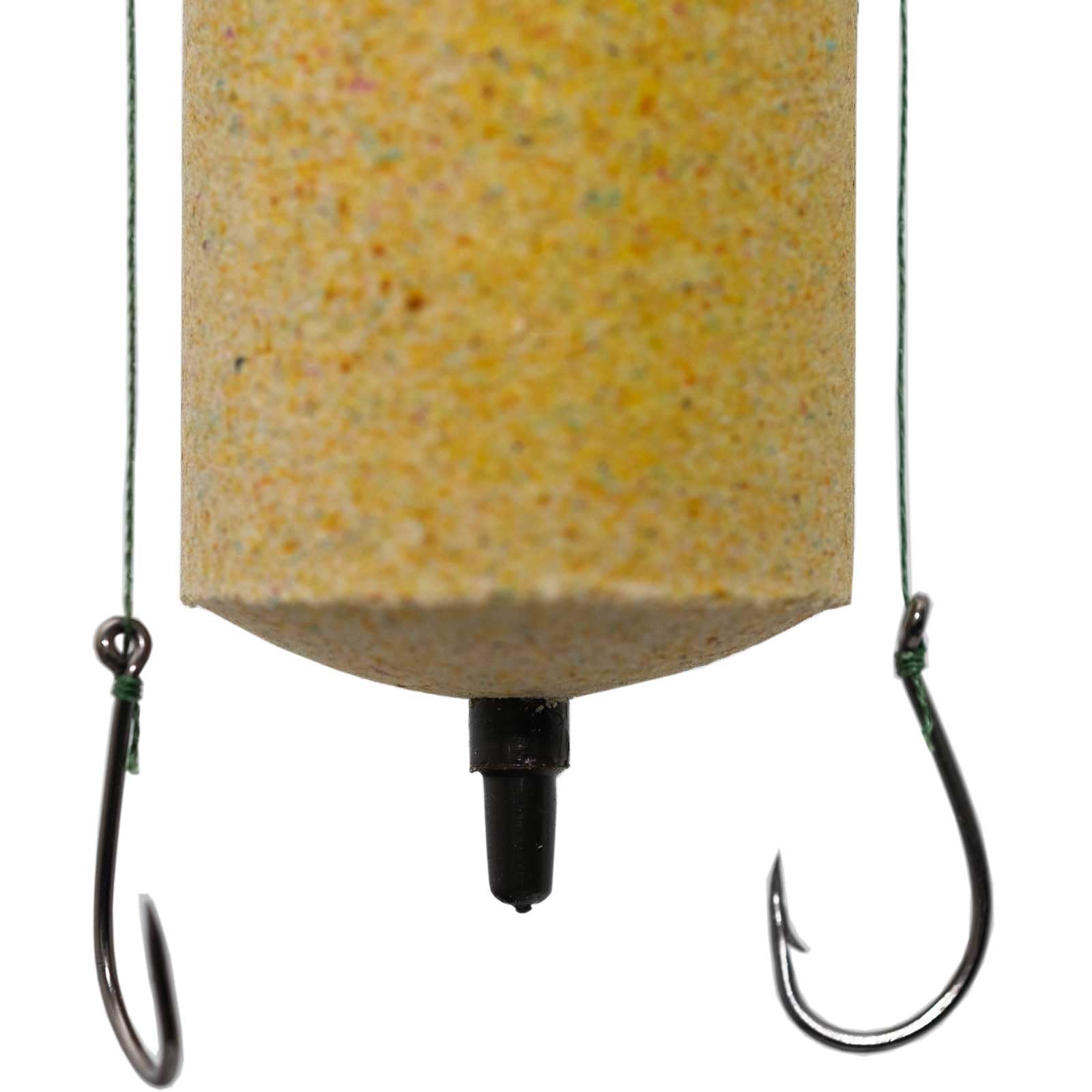 4BIG.fun Juego de Montaje de Flotador con Cesta de alimentación y Anzuelo para Pescar, Montaje en Superficie, para Carpa, Pesca, Listo para Montar, maletín de Pesca, Accesorios de