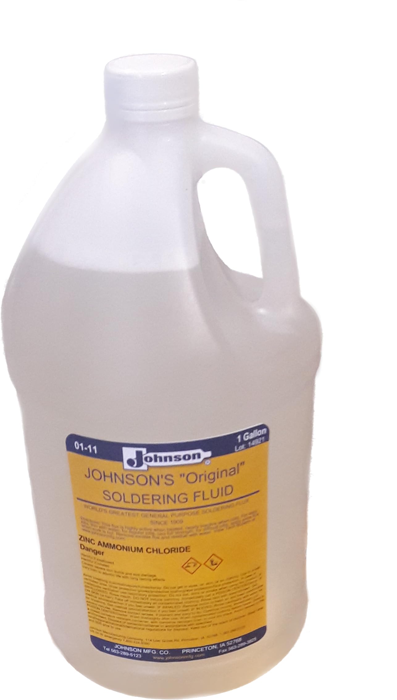 AM WORLDWIDE Soldering Liquid Flux 1 Gallon- Soldering Fluid - Zinc Ammonium Chloride