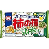 夏限定｜亀田の柿の種 山椒×レモン香る爽快ピリ辛味｜164g×12袋 ケース販売｜ビールが進む BBQ・キャンプのおつまみに