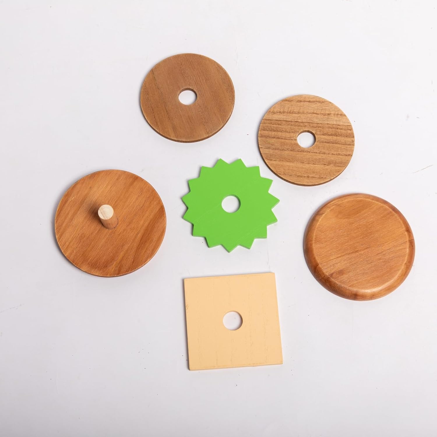 GENMOUS Burger Funny Coasters Set of 6 for Drinks, Natural Wood DIY Cool Coaster for Office Desk Dining Table Wooden Cheeseburger Coaster Set Gifts GENMOUS Burger Funny Coasters Set of 6 for Drinks, Natural Wood DIY Cool Coaster for Office Desk Dining Table Wooden Cheeseburger Coaster Set Gifts