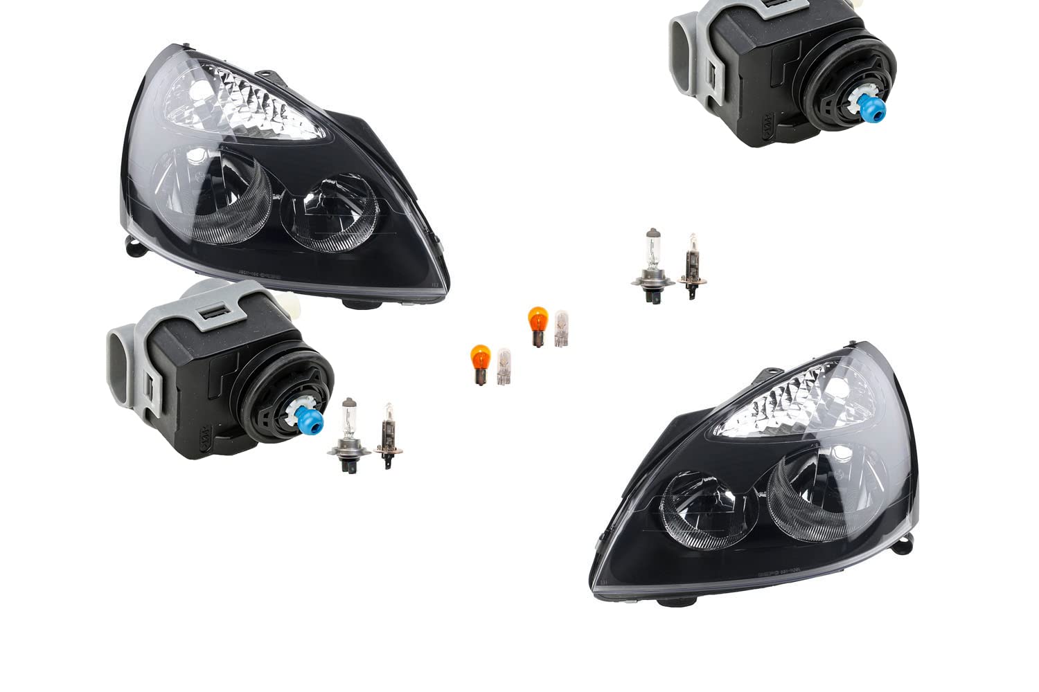 Fari adatti per Renault Clio BB CB -2005 Leuchtmitt. Li Re + attuatore