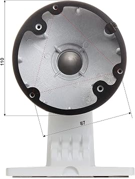 DS-1272ZJ-110 Wall Mount Bracket for Hik-Compatible Dome IP Camera, WMS WML PC110 LTB342-110, White, Pack of 1