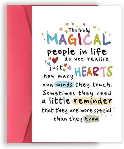 VvOoOvV Tarjeta de positividad de colores, tarjeta de agradecimiento de amistad, regalos para él y ella, hermosa tarjeta de confianza para amigos, VvOoOvV Tarjeta de positividad de colores, tarjeta de agradecimiento de amistad, regalos para él y ella, hermosa tarjeta de confianza para amigos,