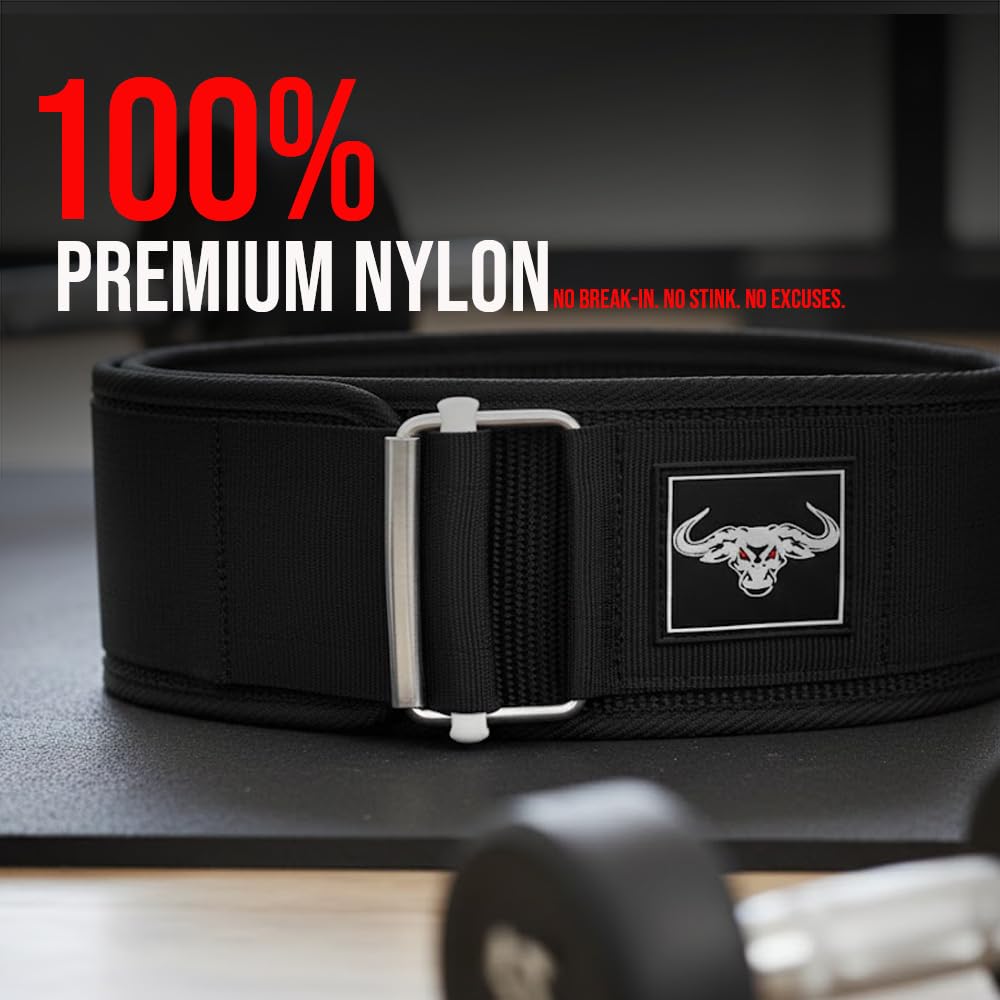 IBRO Quick Locking Premium pas do podnoszenia ciężarów – trójbój siłowy, trening krzyżowy dla mężczyzn i kobiet, wsparcie pleców, metalowa klamra, profesjonalne fitness, podnoszenie olimpijskie,