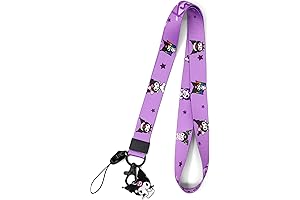 Kurmoi Purple Lanyard for Keys: Your Stylish Accessory for Convenient Key Organization
