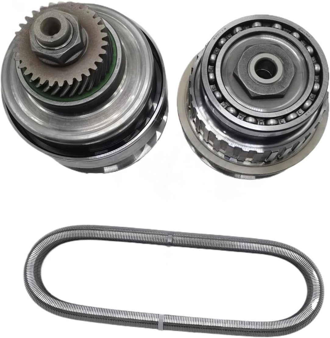 JF020E 901090 CVT Automatic Transmission Chain Pulley Kit Compatible For Nissan Suzuki - Includes Sprocket, Belt & Drive Chain