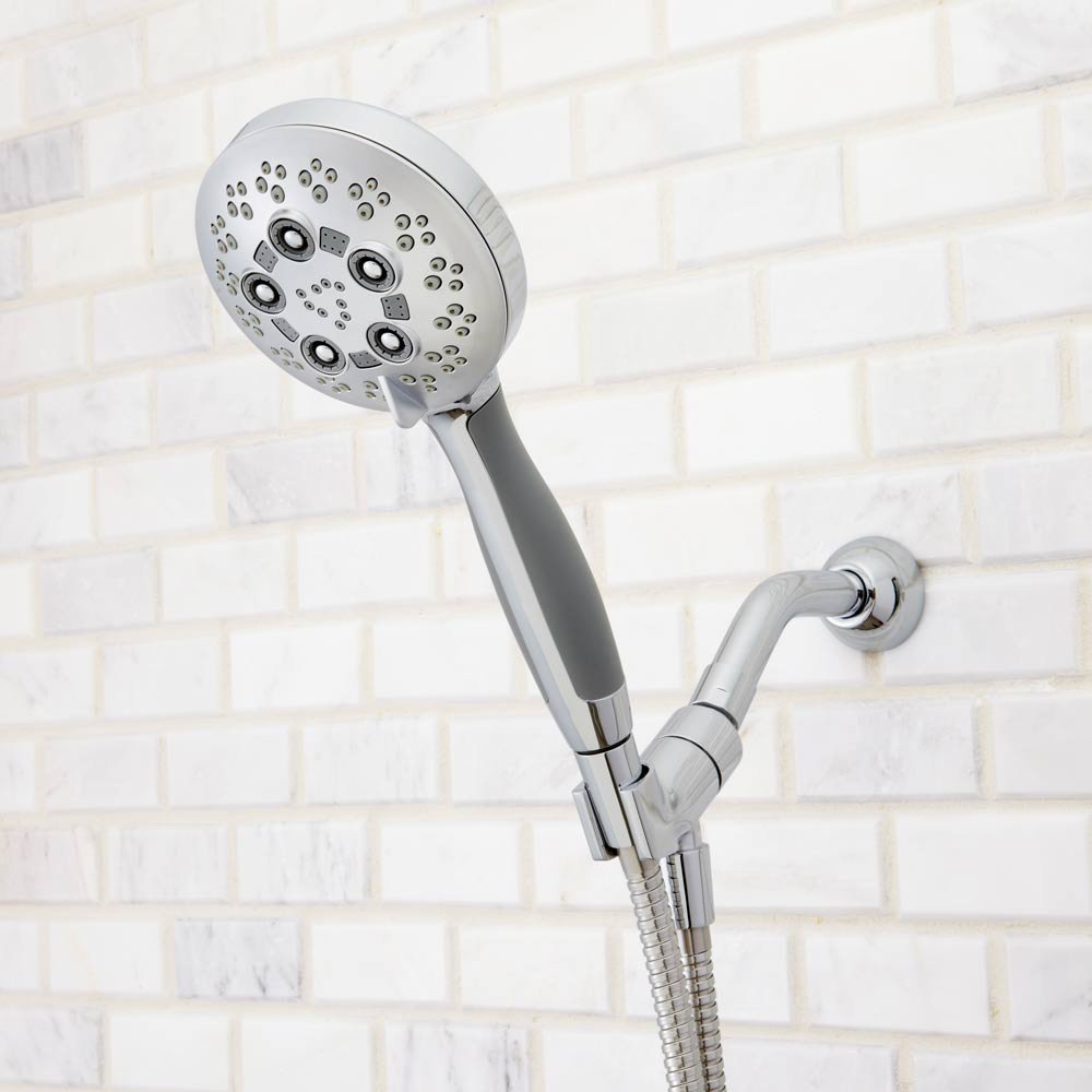 Speakman VS-1240-E2 Rio Multi-Function Handheld Shower Head, 2.0 GPM, Polished Chrome