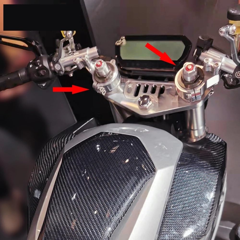 manubri moto alti manubri moto per naked Morsetto forcella manubrio manubrio regolabile per moto