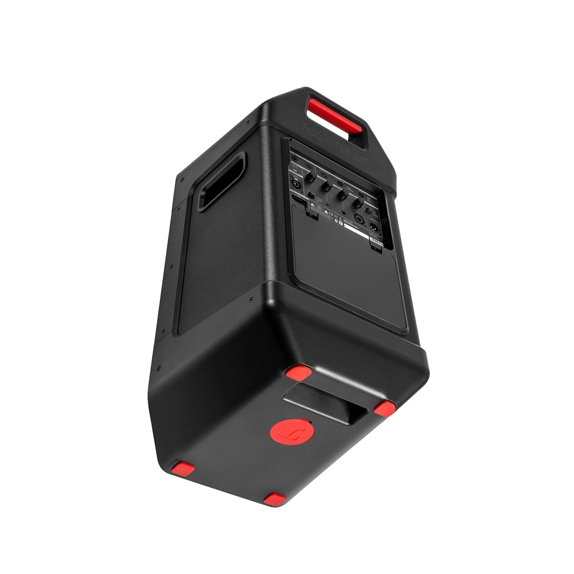 Teufel Rockster Air 2 - Enceinte Bluetooth Portable pour évènements - Jusqu'à 58 Heures de Batterie - Batterie Interchangeable - Fonction Banque d'alimentation
