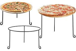 MyGift Set of 3 Pizza Trays