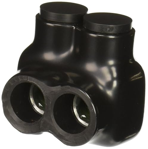 Miniatura 13 de Polaris - Conector aislado gris para conductor de cobre flexible de filamento fino, rango de cables 3/0-4 AWG y 2/0-2 AWG, 2 puertos, hexagonal