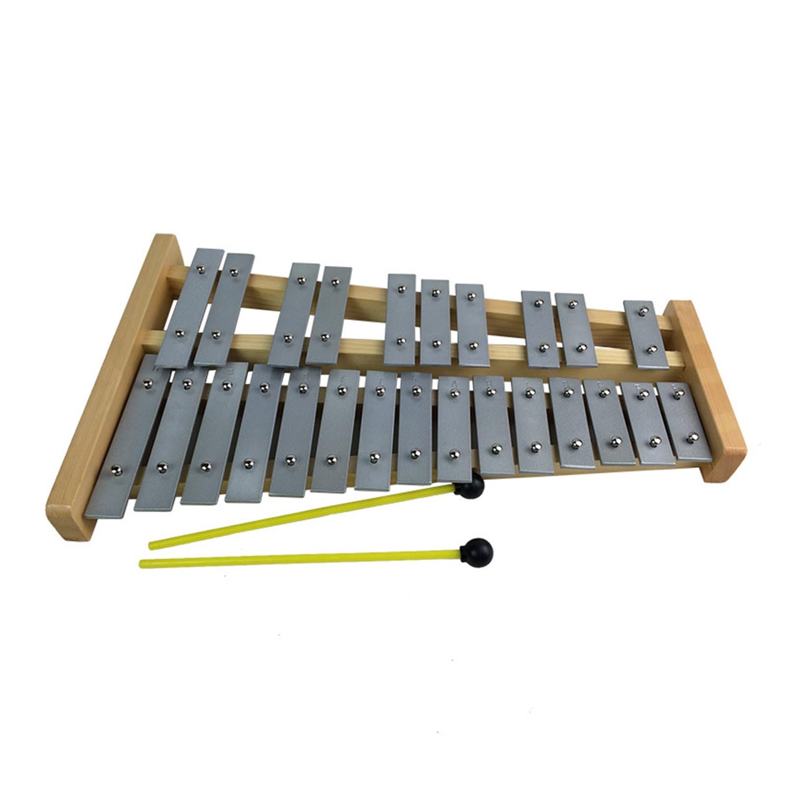 xilofono Strumento a percussione Strumento a percussione carillon in alluminio a 25 toni adatto a studenti principianti