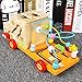 CaoQuanBaiHuoDian Infant Maze Spielzeug Lala Learning Car - Puzzle Aktivität Spielzeug Early Learning Activity Würfel Spielzeug Kinder Lernspielzeug Wulstige Abacus pädagogisches Spielzeug