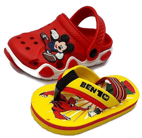 NEW AMERICAN Baby Boys Fashion Sandal with Slipper