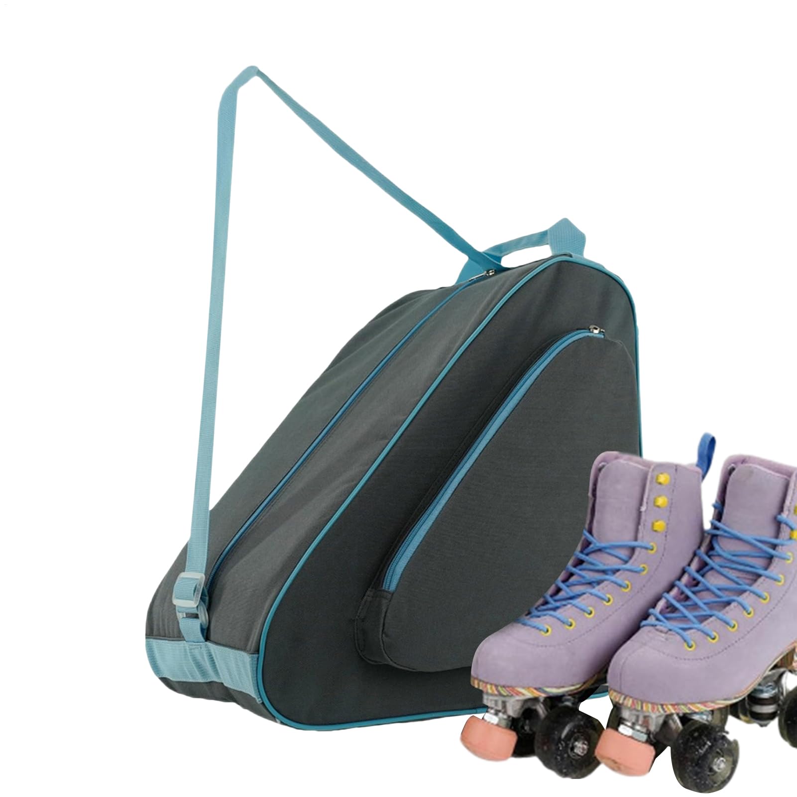 Zegaqae Skate Bag Adjustable Straps Waterproof Carrier