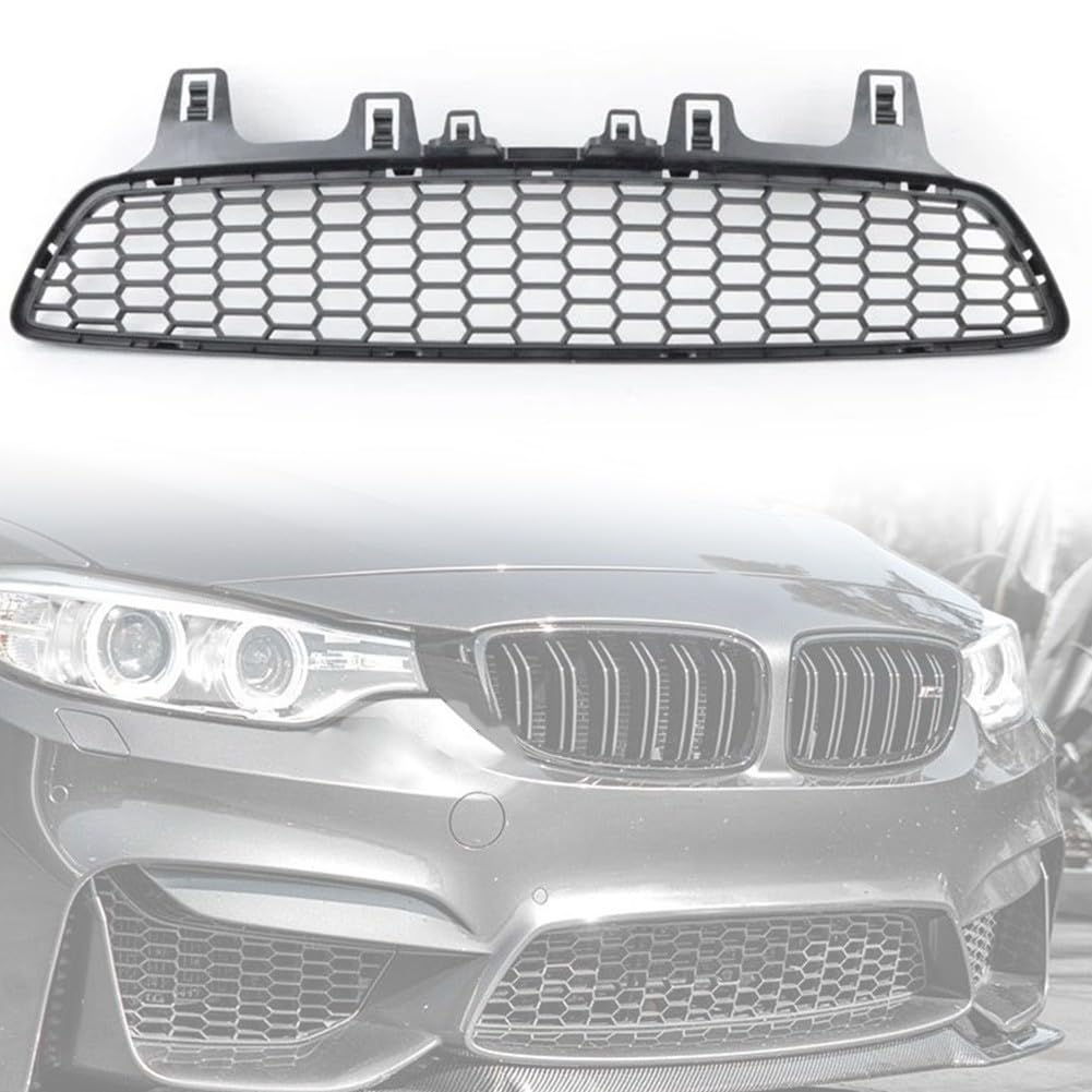 Paraurti anteriore Inferiore Griglia Centrale Mesh Guard Set per BMW per m3 F80 F82 F83 15-20 - Ricambi Auto Resistenti 51118054294
