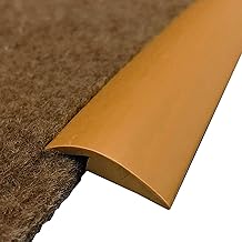 Bordes para Pisos/alfombras para Dormitorio/Cocina, Tiras de transición Autoadhesivas para Entrada de Puerta, Diferencia de Altura Dentro de 0,5 cm/0,2 Pulgadas (Color: Amarillo)