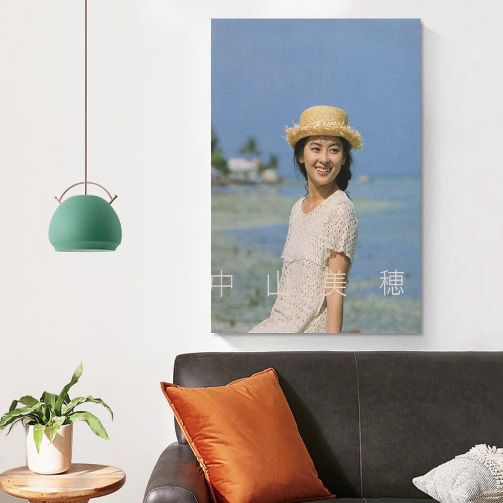 Amazon.co.jp: 中山美穂女優若い頃写真1ポスター キャンバス アート