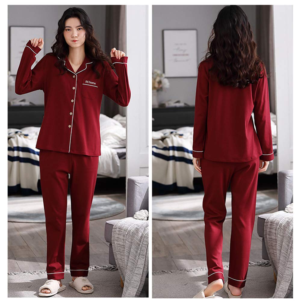 Pigiama Elegante In Cotone Biologico Morbido - Nero / Grigio Fantasia - Foto 7