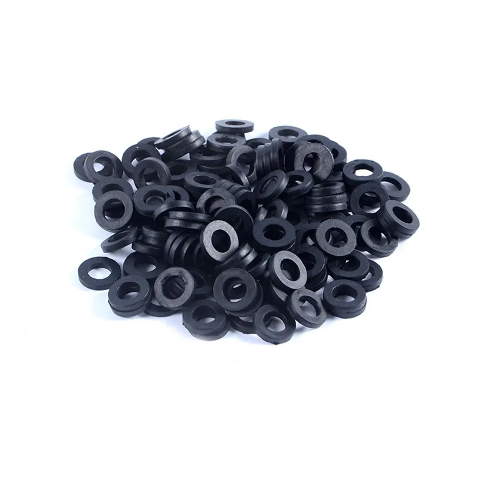 Arandela de junta de anillo plano de goma de resistencia de Gakset de goma, anillo de goma, sellado de junta de tubo de sellado de grifo de máquina fangzi (Size : 20x6x2 500pcs)