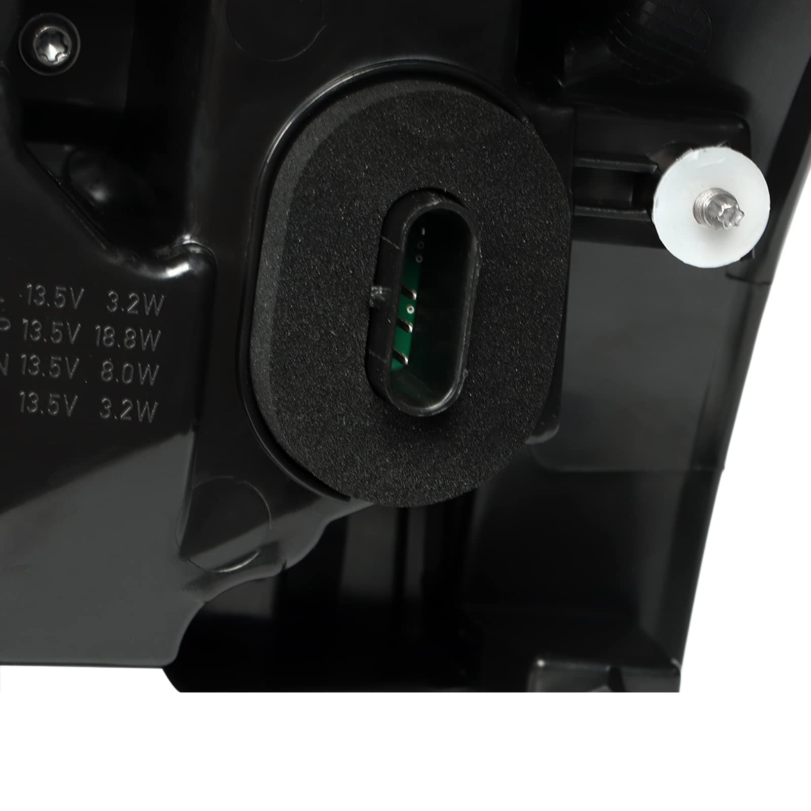 Ymiko Sostituzione Fanale Posteriore a LED per Auto per Y 2020‑2022, Fanale Posteriore Esterno Impermeabile a 5 Fili Stile OEM (Destra 1502087 00 D)