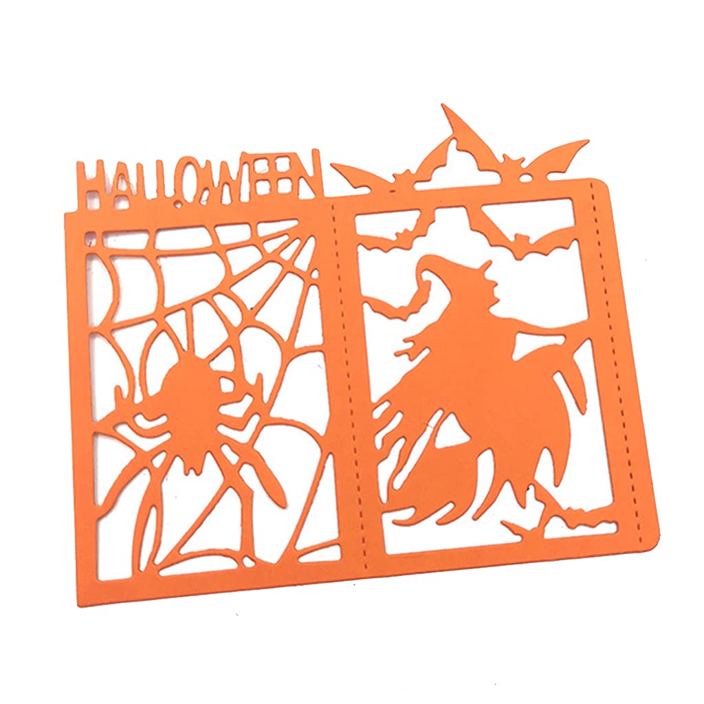 MILISTEN Fustelle Per Halloween A Forma Di Ragnatela In Acciaio, Per Scrapbooking E Biglietti Fai Da Te - 3